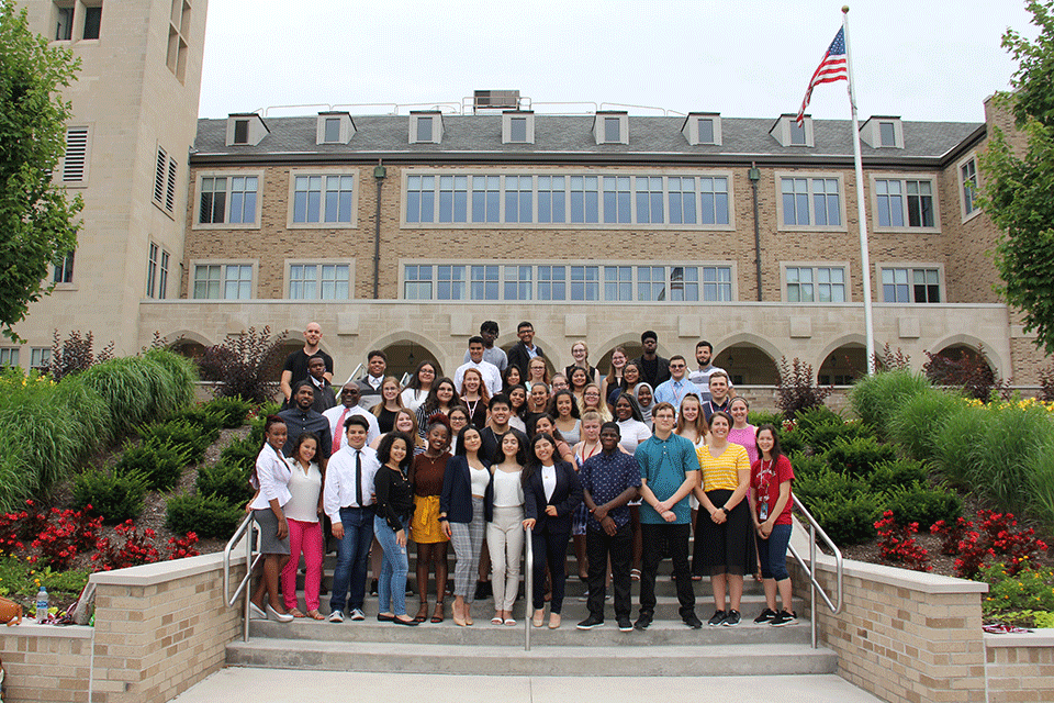 The 2019 cohort of College Bound students.