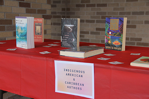 Lavery Library celebrates authors of diverse backgrounds.